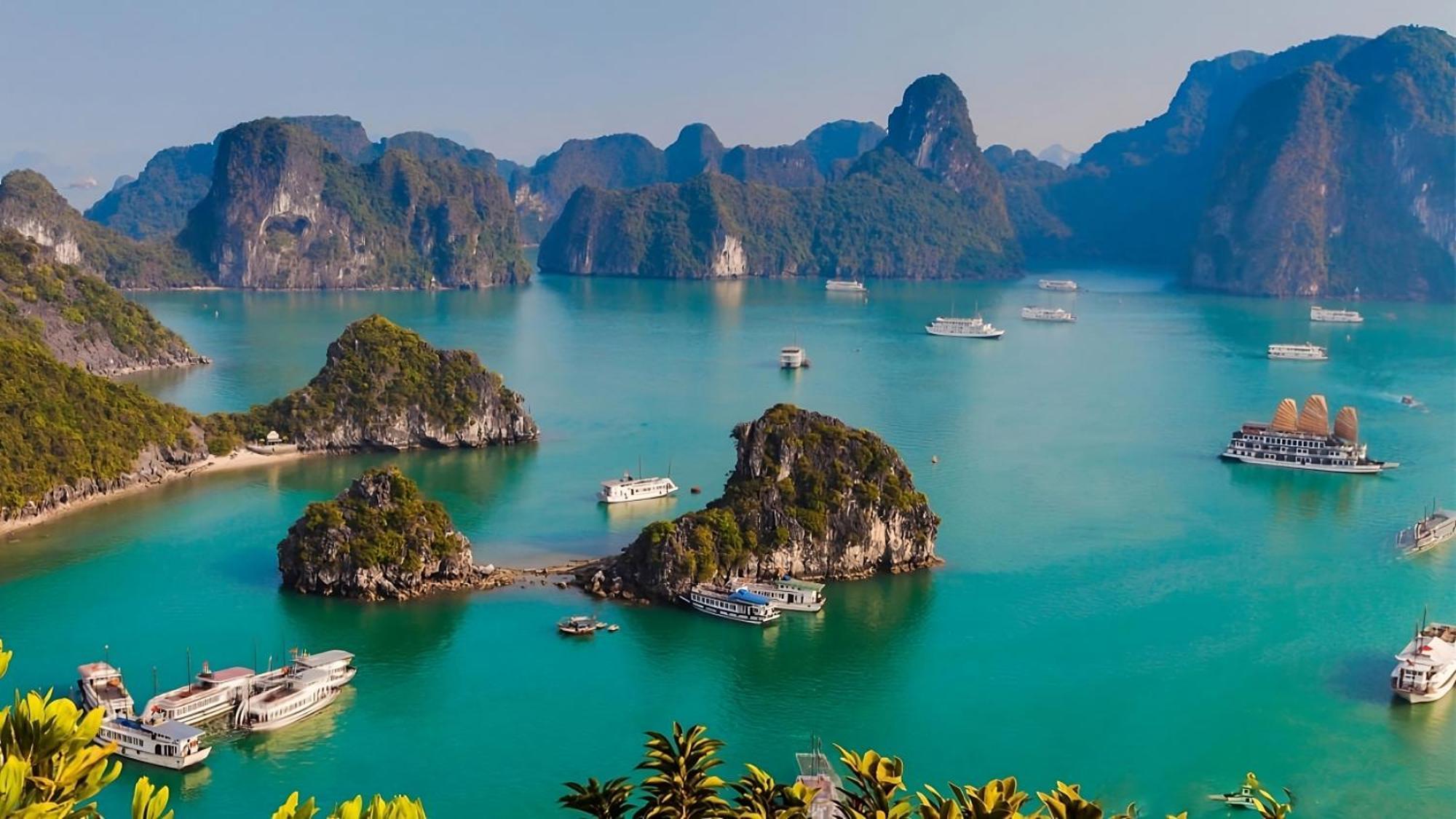Viet Hoang Hotel ها لونغ المظهر الخارجي الصورة